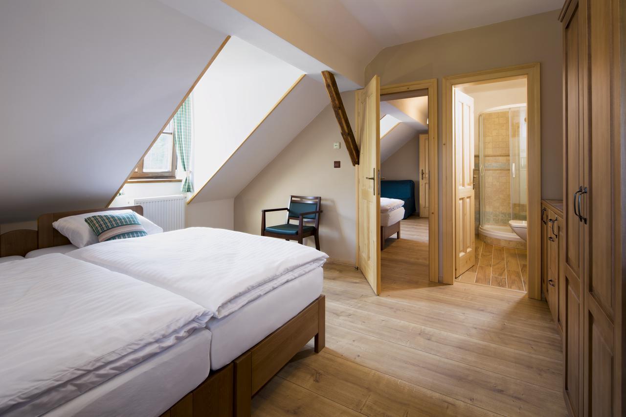 Wellness Hotel Florián České Žleby Stožec Extérieur photo